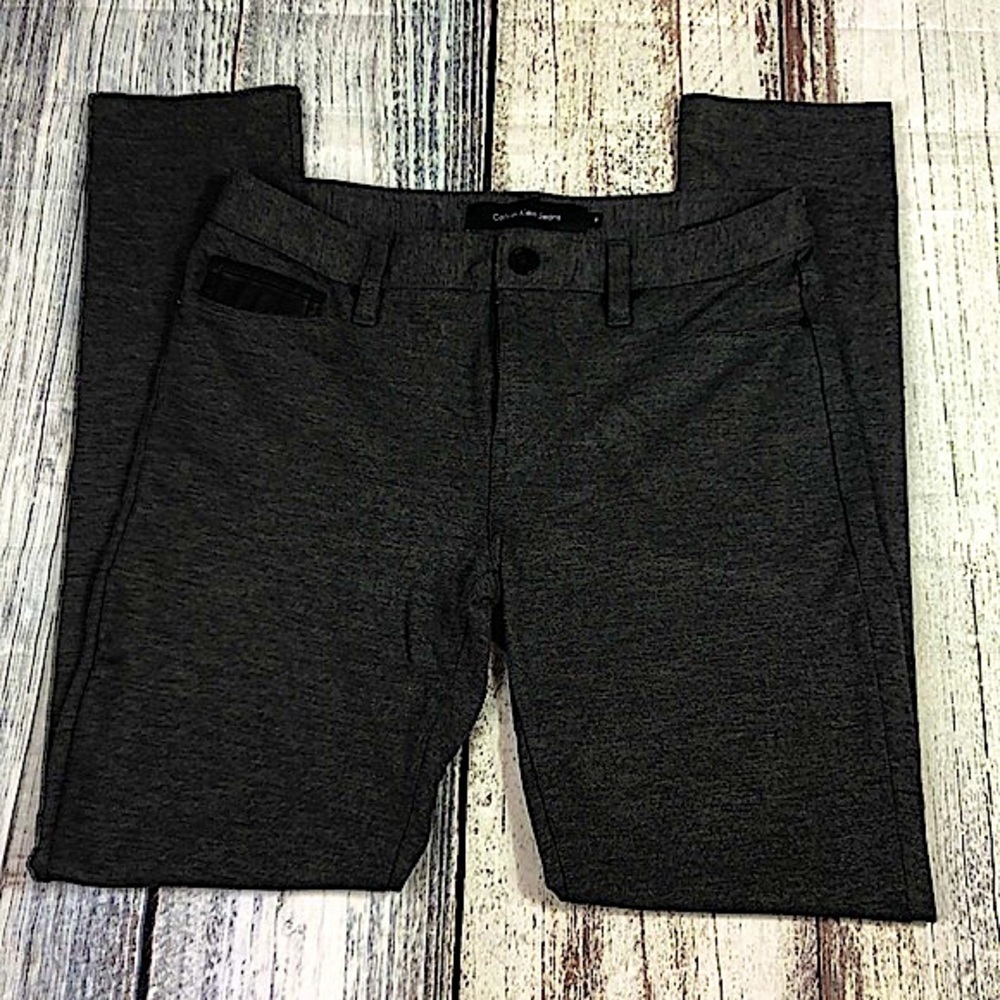 Calvin Klein Jeans Charcoal Gray Women’s Size 6 - Picture 1 of 15